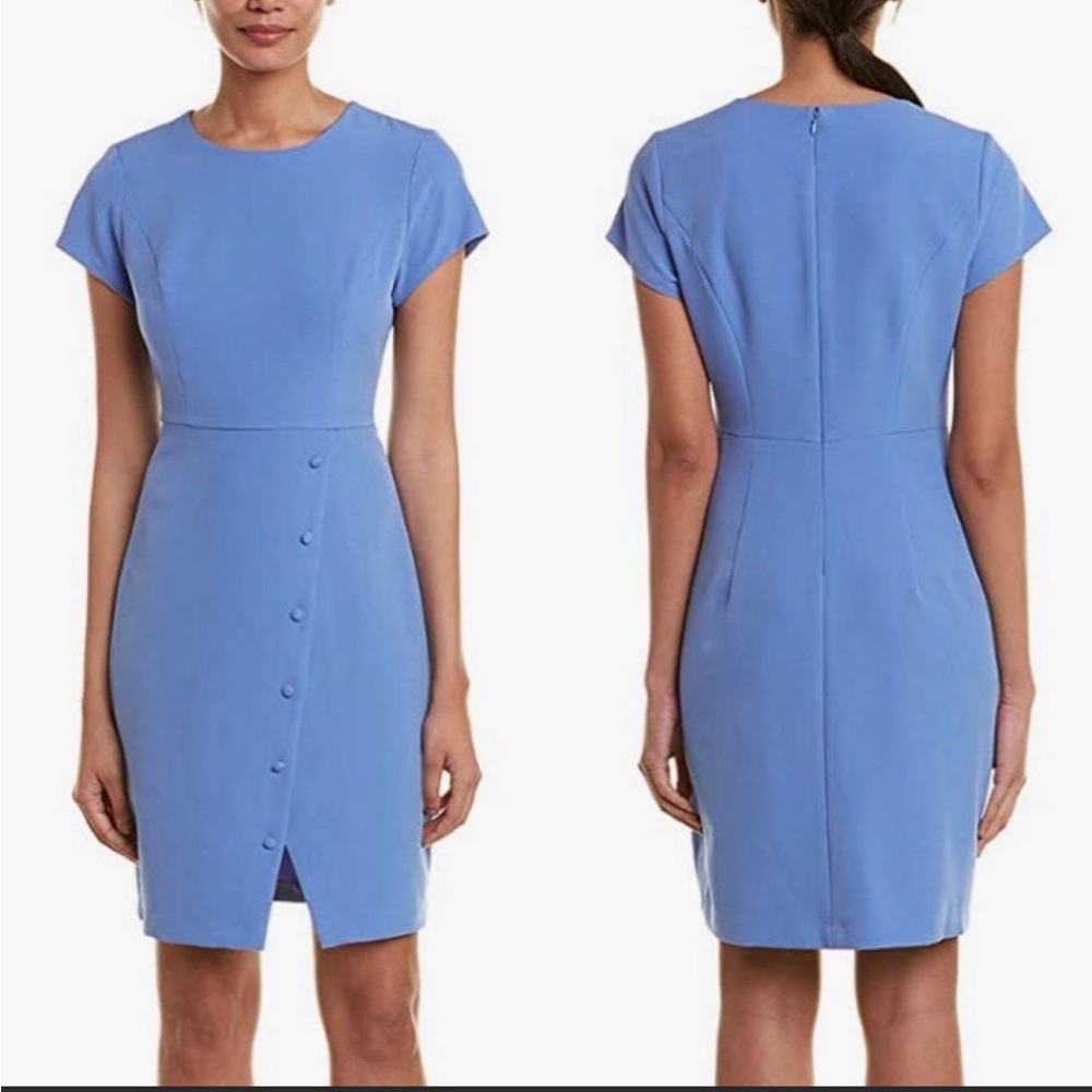 Nanette Lepore Shift Dress with Button Detail